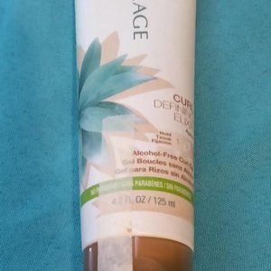 two bottles Biolage styling Curl Defining Elixir agave hold 2